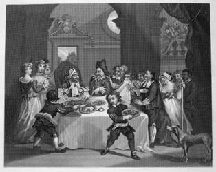 Sancho von seinem Arzt ausgehungert