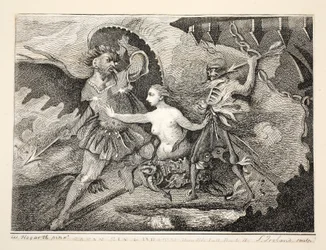 Satan, Sünde und Tod, veröffentlicht 1792