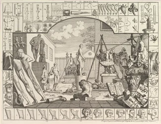 Die Analyse der Schönheit, Platte 1, 5. März 1753