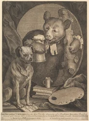 Der Schläger (Karikatur von Charles Churchill)