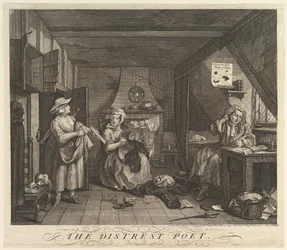 Der bedrängte Dichter (15. Dezember 1740)