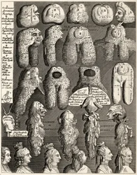 Die fünf Ordnungen der Perücken, aus 