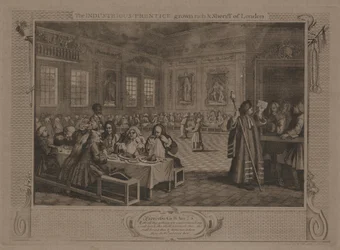 Der fleißige Lehrling, reich geworden und Sheriff von London