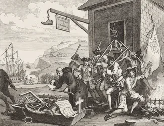 Die Invasion, Blatt 1: Frankreich