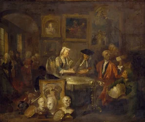 Der Ehevertrag, 1743
