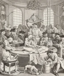 Der Lohn der Grausamkeit. Aus: „Die vier Stufen der Grausamkeit“. 1751