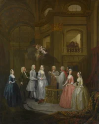 Die Hochzeit von Stephen Beckingham und Mary Cox
