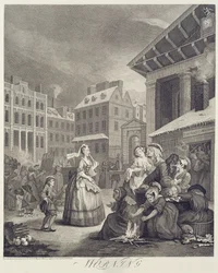 Tageszeiten: Morgen (Gravur)