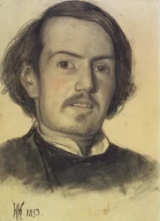 Porträt von Walter Howell Deverell, 1853