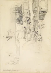 Straßenszene, Kairo, 1854