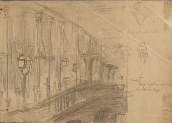 Studie der London Bridge, 1863
