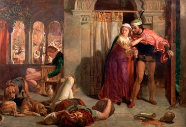 „Der Vorabend von Sankt Agnes“, 1848