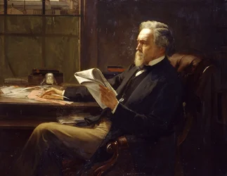 Porträt von George Jacob Holyoake