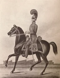 Offiziere der Madras-Armee-Leichten-Kavallerie