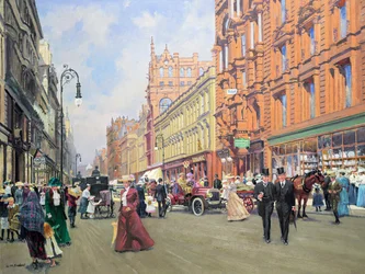 Buchanan Street im Jahr 1910