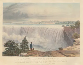 Die Niagarafälle vom Table Rock aus