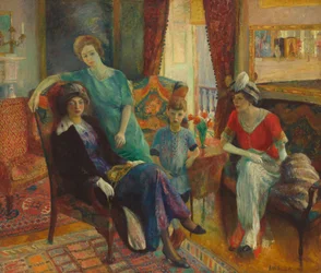 Familiengruppe, 1910-1911