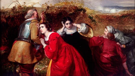 Der Kampf, Szene aus dem Englischen Bürgerkrieg, ca. 1849-1866