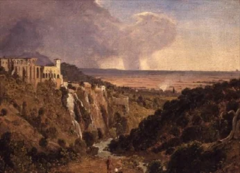 Tivoli und die umliegende Landschaft