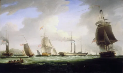 König Georg IV. von England (1762-1830) an Bord der 