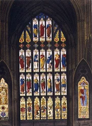 Die Westfenster, Tafel C aus 