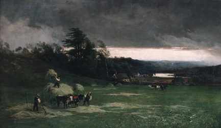 Nahender Sturm, 1880