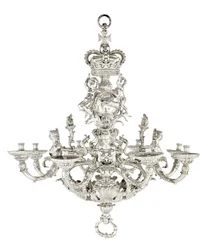 Der Givenchy Royal Hanover-Kronleuchter, 1736
