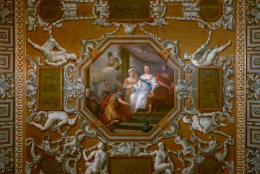 Die Decke der Königsgalerie