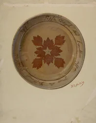 Pa. Deutscher Teller