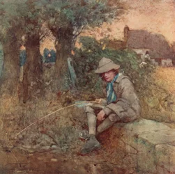 Illustration für Das verlassene Dorf von Oliver Goldsmith