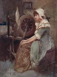 Illustration für Das verlassene Dorf von Oliver Goldsmith