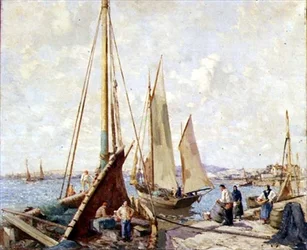 Hafen von Le Touquet