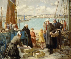 Vermarktung des Thunfischs, Concarneau