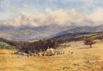 Brecknock Beacons, von der Brecknock-Talgarth Straße