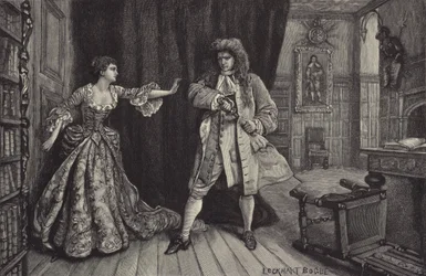 Die Vernon und Frank in der Bibliothek