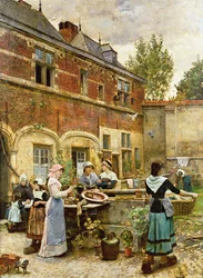 Armenhäuser, Antwerpen, 1880