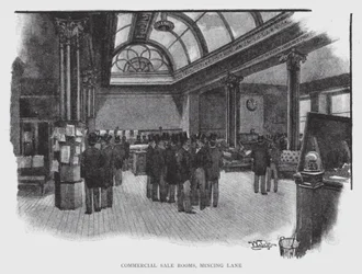 Commercial Sale Rooms, Mincing Lane