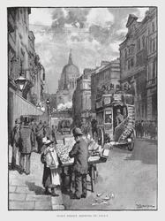 Fleet Street, zeigt St Paul