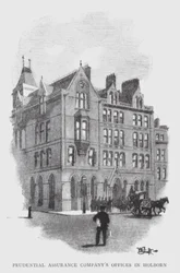 Büros der Prudential Assurance Company in Holborn