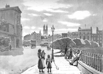 Smithfield und St. Bartholomews Hospital, 1891