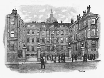Das College of Arms, Queen Victoria Street, 1891