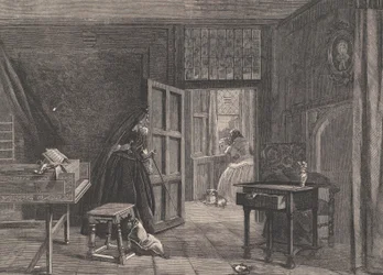 Die Rückkehr der Anstandsdame, aus Illustrated London News, 19. Mai 1860