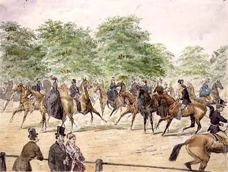 Reiten auf Rotten Row