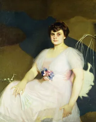 Porträt von Charlotte Parker Milne