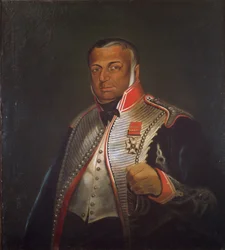 Oberst James Skinner CB (1778-1841) 1. Regiment der lokalen Kavallerie, ca. 1836