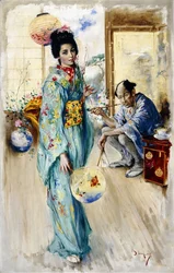 Die Dame und Sada San