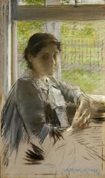 Am Fenster, ca. 1890