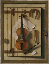Stillleben - Violine und Noten