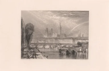 Rouen, Blick flussabwärts