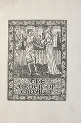 Illustration von William Morris, für 